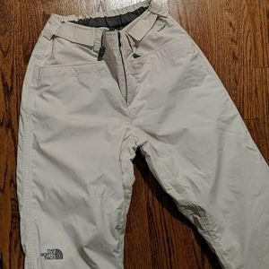 Northface snow pants size medium